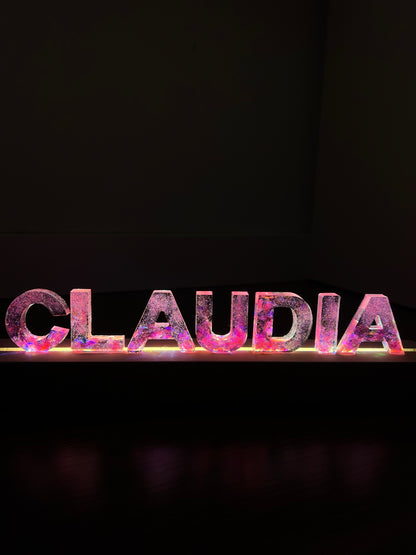 Lámpara LED personalizada