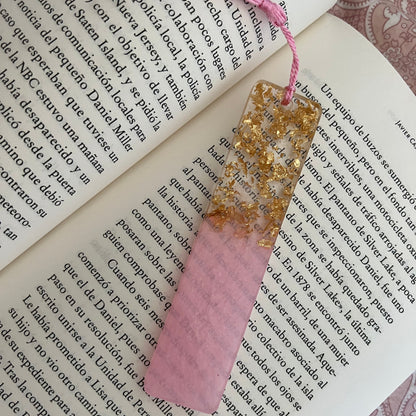 Marcapáginas NUBE DE ORO